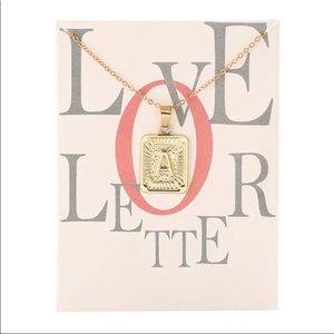 Gold Letter Necklaces